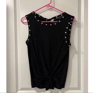 Generation Love Black Studded Tank top